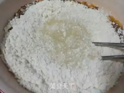 Make Red-tree red sugar buns step 4