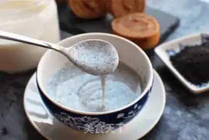 Make Black sesame yogurt step 6