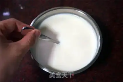 Make Soya yogurt step 4