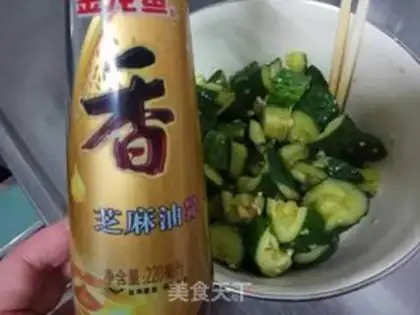 Make Garlic cucumber step 6