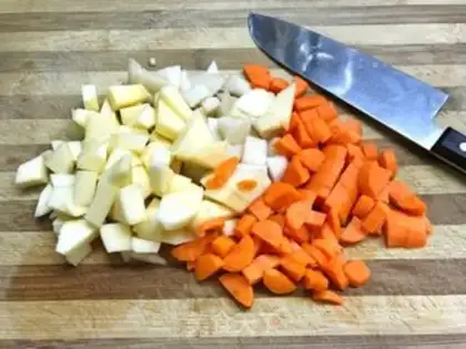 Make Apple carrot Sydney juice step 0