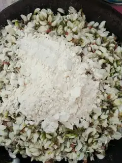 Make Steaming bouquets step 1