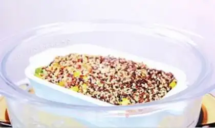 Make Vegetable quinoa step 8