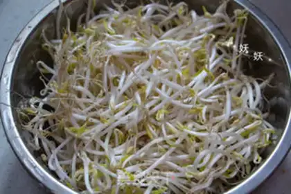 Make The green bean sprouts step 0