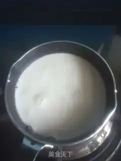 Make Coconut ice cream step 3