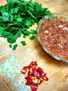 Make Sour sauce and tofu step 1