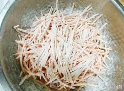 Make Steam radish step 1