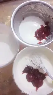 Make Strawberry Moose step 5