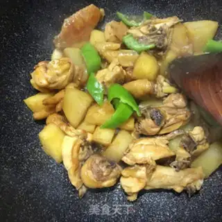 Make Potato chicken step 10