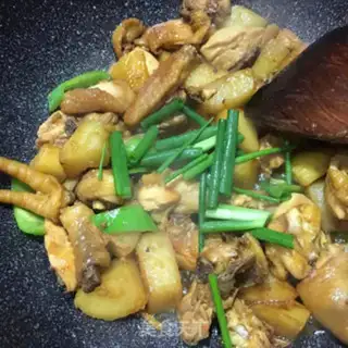 Make Potato chicken step 11