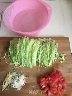 Make A cabbage and a fan step 0