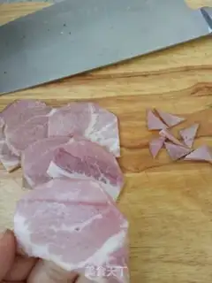 Make Baking bacon roses step 2