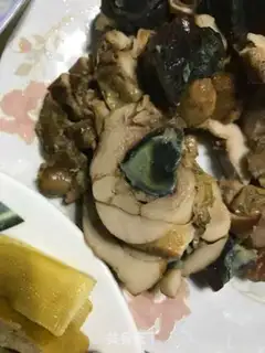 Make Pumpkin chicken leg step 7