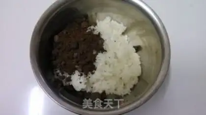 Make Red sugar rice pack step 3