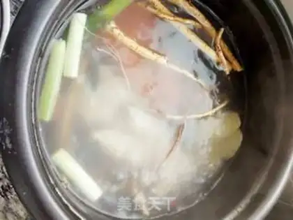Make Five fingers, peaches, pig feet step 3