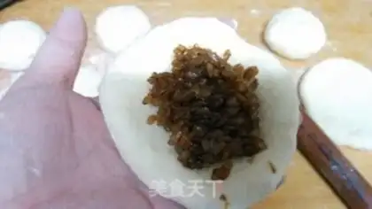 Make Red sugar rice pack step 7