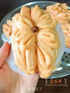 Make Lotus roll step 16