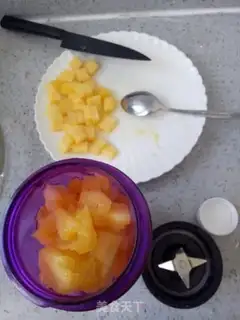 Make Pineapple yogurt step 4