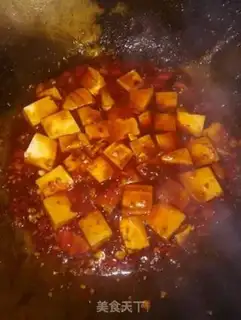 Make Spicy tofu step 6