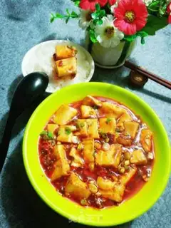 Make Spicy tofu step 8