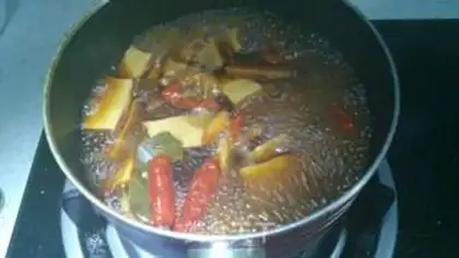 Make Spicy dry step 4