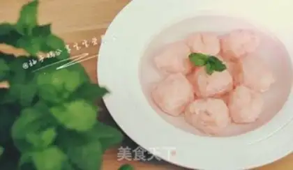 Make Baby eats fresh shrimp balls step 8