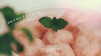 Make Baby eats fresh shrimp balls step 9