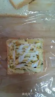 Make Vegetable sandwich step 7