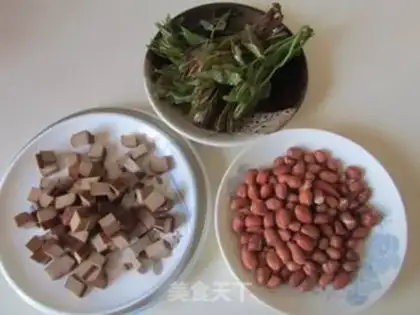 Make Pumpkin and rice eggs dry step 0