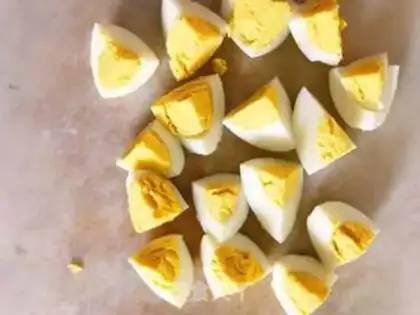 Make Butter egg salad step 2