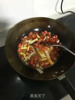 Make Shrimp tail step 3