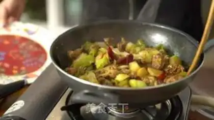 Make Xinjiang chicken step 3