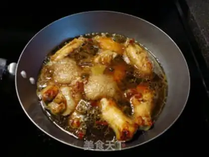 Make Coke chicken wings step 5