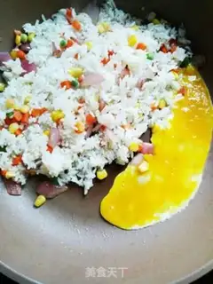 Make Pineapple rice step 6