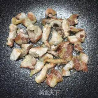 Make Spring fried meat step 2