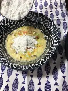 Make Vegetable omelet step 4