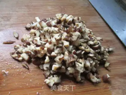 Make A mushroom dumpling step 1