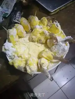 Make Gold cheese shrimp step 4