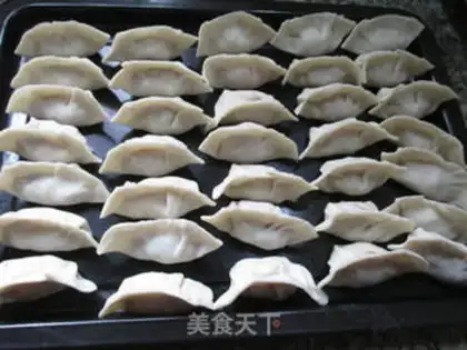 Make A mushroom dumpling step 9