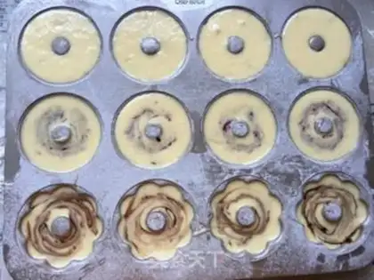 Make Fancy donut cake step 9