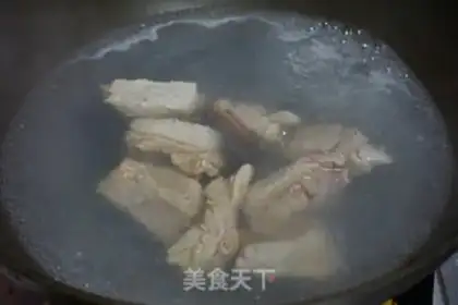 Make Sugar vinegar ribs step 1