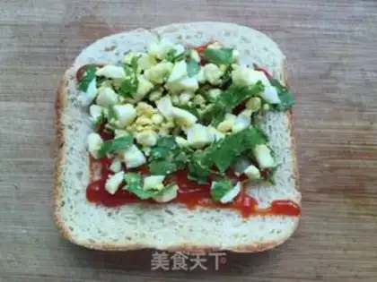 Make A simple sandwich step 7