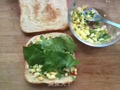 Make A simple sandwich step 8