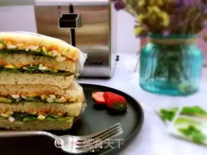 Make A simple sandwich step 12
