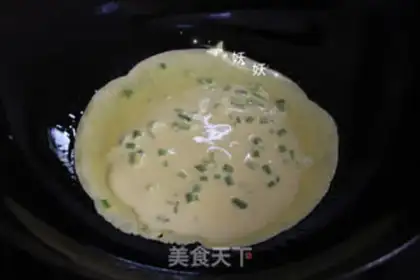 Make Egg pancakes step 3