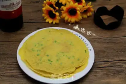 Make Egg pancakes step 4