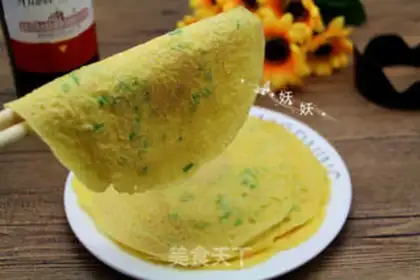 Make Egg pancakes step 5