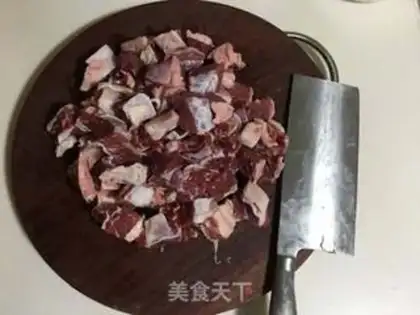 Make Red beef step 1