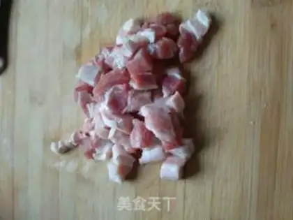 Make Potato red meat step 0