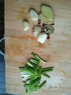 Make Potato red meat step 1